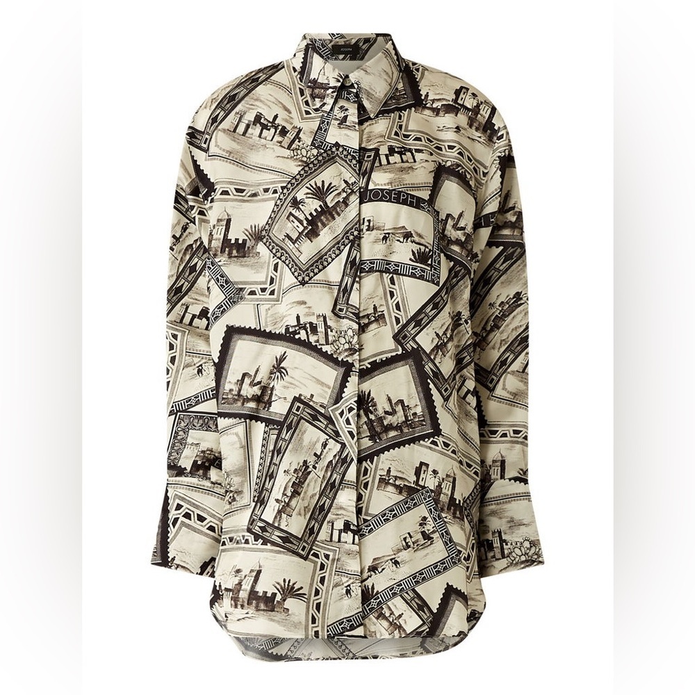 JOSEPH

Dawson Big Stamp Print Blouse - Picture 4 of 16